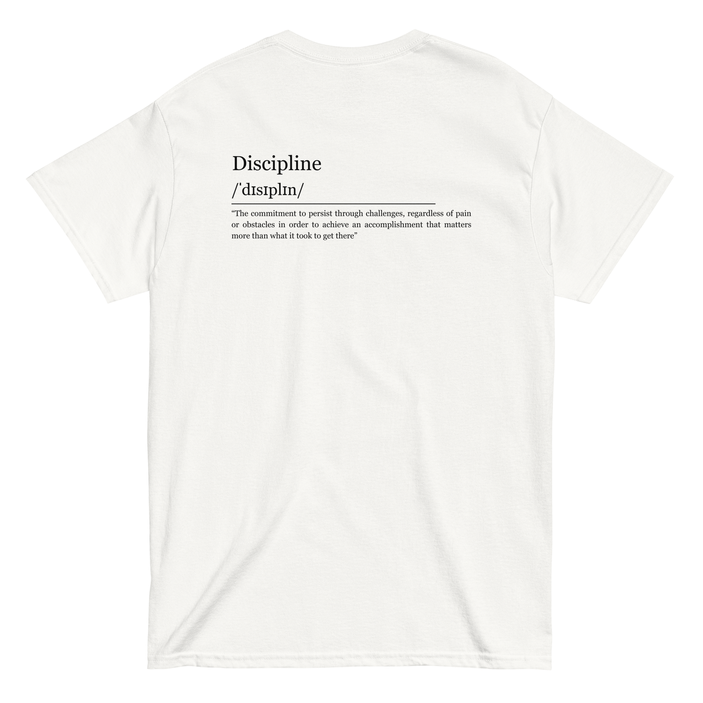 Discipline T-shirt